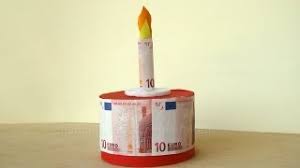 Das brautpaar wünscht sich geld. Geldgeschenke Geburtstag Torte Basteln Youtube