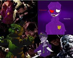 He has also been known as the purple guy, the murderer, springtrap, and scraptrap. Springtrap Purple Guy Five Nights At Freddy S Amino