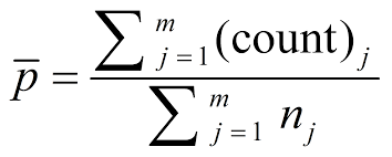 P Chart Calculations P Chart Formula Quality America