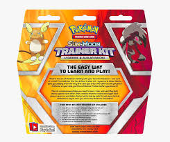 Its unique template keeps your cards in perfect position. Sun Moon Lycanroc Alolan Raichu Trainer Kit Sun Moon Trainer Kit Hd Png Download Kindpng