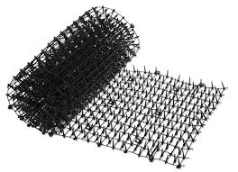 Anti bird repeller scare spikes thorn pest control pigeon cat animal outdoor stainless steel prickle strip plastic base. Roll Out The Un Welcome Mat For Squirrels Gardener S Journal Scat Mat Plants That Repel Cats Keep Cats Away