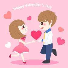 Maybe you would like to learn more about one of these? Linda Pareja De Dibujos Animados Con El Corazon Y La Sonrisa Feliz Ilustraciones Vectoriales Clip Art Vectorizado Libre De Derechos Image 71247054