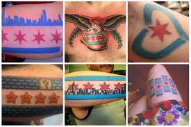 W e try to give you our best. Have A Chicago Flag Tattoo One Parlor Is Asking You To Know Your Flag West Town Chicago Dnainfo