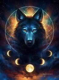 Gorgeous Wolf Art Wolf Painting Fantasy Wolf Wolf Artwork