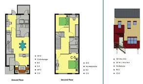 Modern Row House Plans Row House House Plans Plans Modern