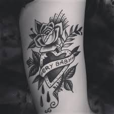 In addition, we have a catalog of tattoo artists, as well as a description of tattoo styles. Petrouchka Von Rvs On Instagram Cry Baby Oeuvre D Art Par Floriansantus Merci Beaucoup Crybaby Tattoos Roses Heart Tattoos Cry Baby Cry Baby Tattoo