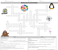 Maybe you would like to learn more about one of these? Biodiversity Crossword Science Notebook Middle School Science Lessons Middle School Life Science Middle School