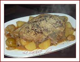 Puis remettre la rouelle de porc et les pommes de terre, et laisser cuire 1h30 à 2h. Rouelle De Porc A La Moutarde En Cocotte Le Sachet D Epices