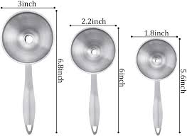 This funnel is perfect for restaurants, cafes, and caterers alike. Amazon Com 10 Pieces Stainless Steel Funnels Set 6 Pieces Kitchen Funnels Canning Funnel Fine Mesh Stainless Steel Strainer Colander Sieve With 4 Pieces Stainless Steel Cleaning Brushes Kitchen Dining