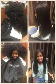 Before And After Japanese Hair Straightening Beautiful Transformation By Belle S Salon Japanese Hair Straightening Japanese Hairstyle Japanese Hair Treatment