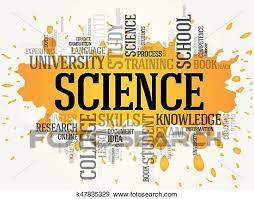 Science Word Cloud Collage Clip Art K47835329 In 2021 Science Words Word Cloud Science