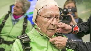 Herman: Georgetown centenarian's birthday skydive ties U.S. record