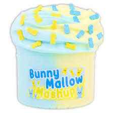 Amazon.com: Bunny Mallow Mashup - Butter Textured Easter Slime 8 floz -  Handmade in USA - Dope Slimes - BlueYellow : Toys & Games