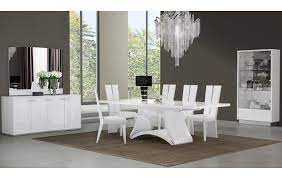 Our dining sets also give you comfort and durability in a big choice of styles. D313 White Dining Table And 6 Chair Set Dining Sets Dining