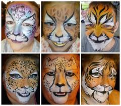 Big Ca10 Jpg 640 560 Pixels Kinder Schminken Kinderschminken Leopard Schminken