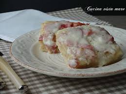 Tutte le ricette con squacquerone fotografate passo per passo. Focaccia Con Prosciutto Cotto E Squacquerone