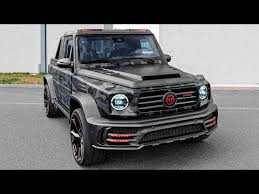 2020 Mercedes Amg G 63 Star Trooper Pickup Limited Edition G Wagon By Mansory And Philipp Plein Youtube Mercedes Amg G Wagon Amg