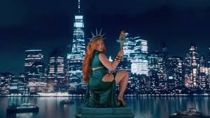Ice Spice Twerks As Lady Liberty In “Oh Shhh…” Music Video Feat. Travis  Scott