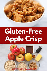 Gluten Free Apple Crisp Recipe Nutritious Minimalist In 2020 Gluten Free Apple Crisp Gluten Free Apple Crisp Recipe Apple Crisp Recipes