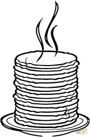 Loads Of Pancakes Coloring Page From Desserts Category Select From 28423 Printable Crafts Of Cartoons Nature Food Coloring Pages Coloring Pages Pancake Party
