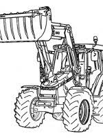 Traktor ausmalbilder zum ausdrucken trecker traktoren alte und neue mit mähmaschinen& mehr kostenlos bei happycolorz. Ausmalbilder Traktor Mit Presse Coloring And Drawing