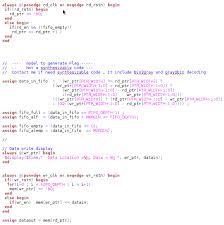 The rtl code of asynchronous fifo is designed in vhdl language and simulated in modelsim 6.3. Digital Design Expert Advise Asynchronous Fifo With Programmable Depth