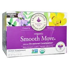 Smooth move tea how long to work. Traditional Medicinals Laxative Teas Organic Smooth Move Naturally Caffeine Free Herbal Tea 10 Cups 16 Oz 4 5 G Each Iherb