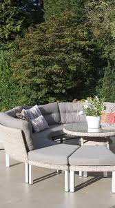 Runde Lounge Fur Den Garten Hartman Loungeset Riverside In Der Farbe Taupe Und Andere Gartensets In Ausgefallenen Designs Gibt S Gartenmobel Lounge Gartenset