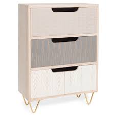 Boite 3 Tiroirs En Bois H 35 Cm Scoop Boite A Tiroirs Idee Deco Chambre Ado Deco Chambre Ados