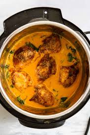 Garlic Paprika Instant Pot Chicken Thighs Taste And Tell Recipe Instant Pot Chicken Thighs Recipe Chicken Recipes Boneless Instant Pot Recipes Chicken