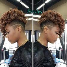 For longer hair, pull your hair into a tight, low ponytail and slick your hair back with a hair setting solution. Mohawk Hairstyle Quick Weave Rasmi Su1