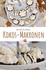 Kokos Makronen Schon Weich Und Saftig Makronen Vanillekipferl Rezept Kokosmakronen