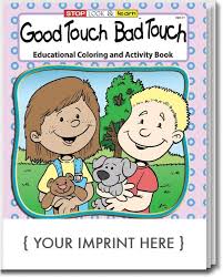 Good Touch Bad Touch Coloring Activity Book Book Activities Color Activities Bad Touch