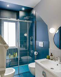 Check spelling or type a new query. Small Bathrooms In Blue And White Trendy And Timeless Duo
