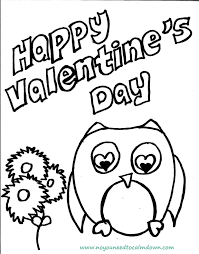 Cute Owl Valentine S Day Coloring Page Free Printable No You Need To Calm Down Printable Valentines Coloring Pages Valentines Day Coloring Page Valentine Coloring