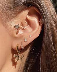 sparkly staple bar studs minimal gold earrings tiny line earrings minimalist sparkly staple bar studs earings piercings ear jewelry silver ear cuff