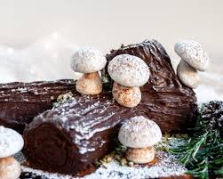 Vegan Chocolate Yule Log Crumbs Caramel Recipe Yule Log Recipe Chocolate Yule Log Recipe Chocolate Yule Log