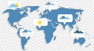 Weather Around The World Map Weather Forecasting Climate Weather Map, World Weather Map, Infographic,  Text, Cloud Png | Pngwing