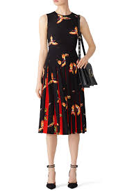 Rent Aurora Pleated Midi Dress By Diane Von Furstenberg For 100 Only At Rent The Runway Pleated Midi Dress Diane Von Furstenberg Midi Dress