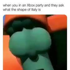 Picture is taken from an advertisement. Brings Me Back When You In An Xbox Party And They Ask What The Shape Of Italy Is