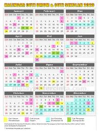 Kalendar cuti sekolah malaysia dan kalendar cuti umum malaysia boleh didapati di laman web kami. Kalender 2020