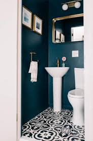 43 Ideas For Painting Colors For Small Spaces Colour Small Toilet Room Bathroom Inspiration Decor Blue Powder Rooms