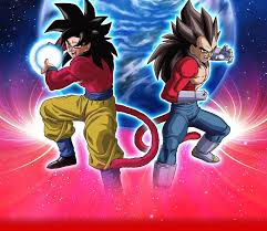 Goku Ssj 4 E Vegeta Ssj4 Personajes De Dragon Ball Goku Y Vegeta Dragones