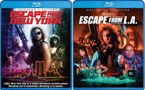 Escape from New York and Escape from L.A. Kurt Russell 2 Blu Ray Set New |  eBay
