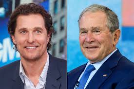 In the loving memory of matthew thomas george, we are saddened to inform you that matthew thomas george, a beloved and loyal friend, has passed away. George W Bush Tells Matthew Mcconaughey Politics A Tough Business People Com