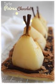 Tarte Aux Poires Entieres Chocolat Et Praline Tarte Aux Poires Poire Au Chocolat Poire