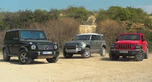 2020 Land Rover Defender Off Road Tested Against Jeep Wrangler Mercedes Benz G Class Carscoops In 2020 Land Rover Defender Jeep Wrangler Mercedes Benz G Class