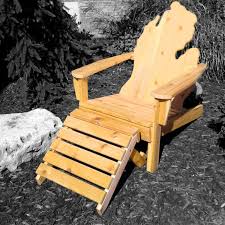 Sittin In The Mitten Mad Chairs Chair Rustic Furniture Outdoor Chairs