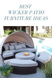 Looking to spend more time outdoors with friends and family? Wicker Patio Furniture Ideas Trend 2018 1001 Gardens