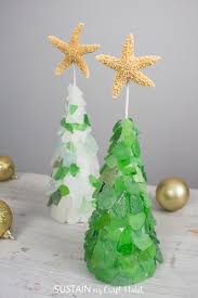 See our animals theme for polar bears and penguins. Christmas Decorations Trees Sea Glass Ornament Christmas Tree Beach Glass Sea Glass Art Beach Nautical Gold Home Furniture Diy